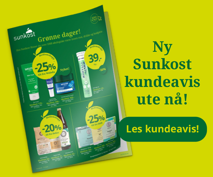 Kundeblad fra Sunkost - vårkampanje!