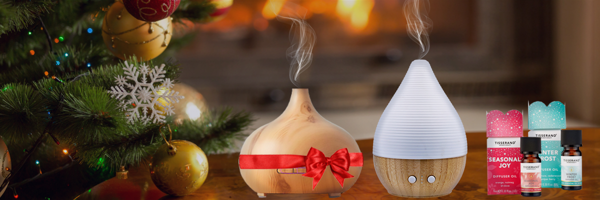 Aromaterapi - Aromadiffusere og eteriske oljer til jul!