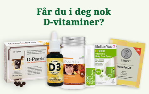 Får du i deg nok D-vitaminer?