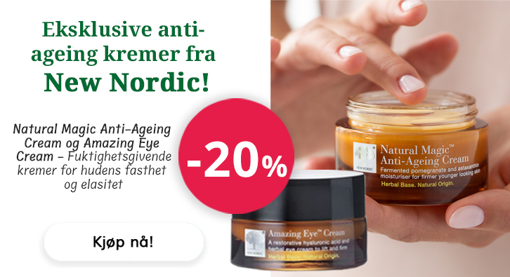 Sunkost - Gjør et kupp på New Nordic Anti Aging creams!