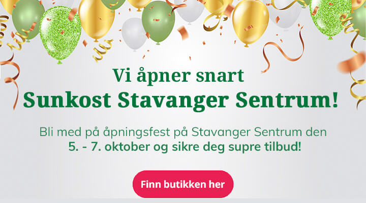 sunkost - Snart åpner Sunkost Stavanger Sentrum!
