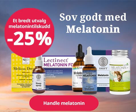 Sunkost - Sov godt i sommer med Melatonin!