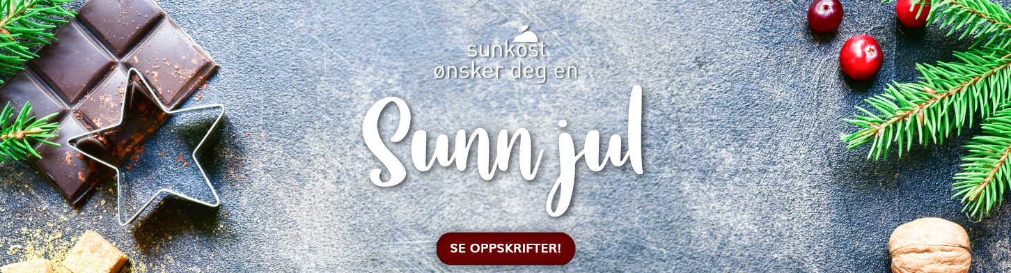 Sunnere julebakst hos Sunkost! Sunn julebakst - sjokolade og valnøtter